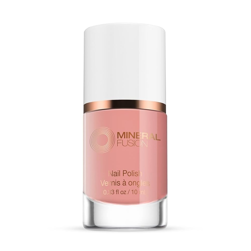 Mineral Fusion, Nail Polish Pretty In Pink, 0.33 Fl oz.